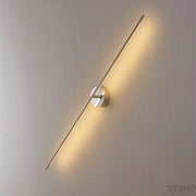 Gold Geometric Wall Lamps L120cm Contemporary