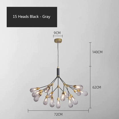 Decorbites™ Elegante Leuchtkäfer-Lüster – Luxuriöse nordische Beleuchtung für Schlafzimmer & Restaurant