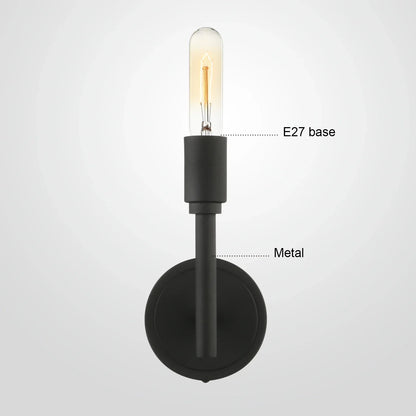 DecorBites™ Industrial Antique Metal Wall Lamp for Minimalist Bedroom