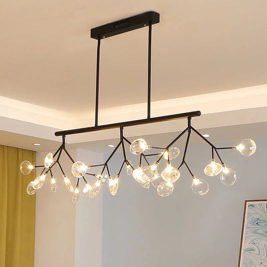 Decorbites™ Lineare Glühwürmchen-Kronleuchter: Elegante Baumzweige-Beleuchtung für die Hausdekoration