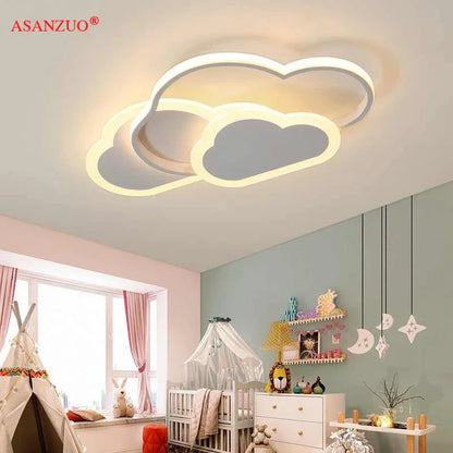 Decorbites™ Cloud Pink LED-Deckenleuchte für Kinderzimmer - Dimmbare moderne Beleuchtung