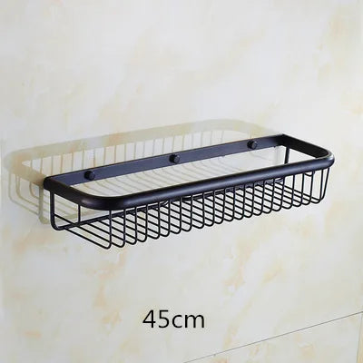 Gold Brass Towel Shelf