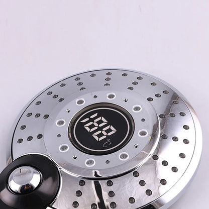 DecorBites™ LED Light Shower Head with Digital Temperature Control