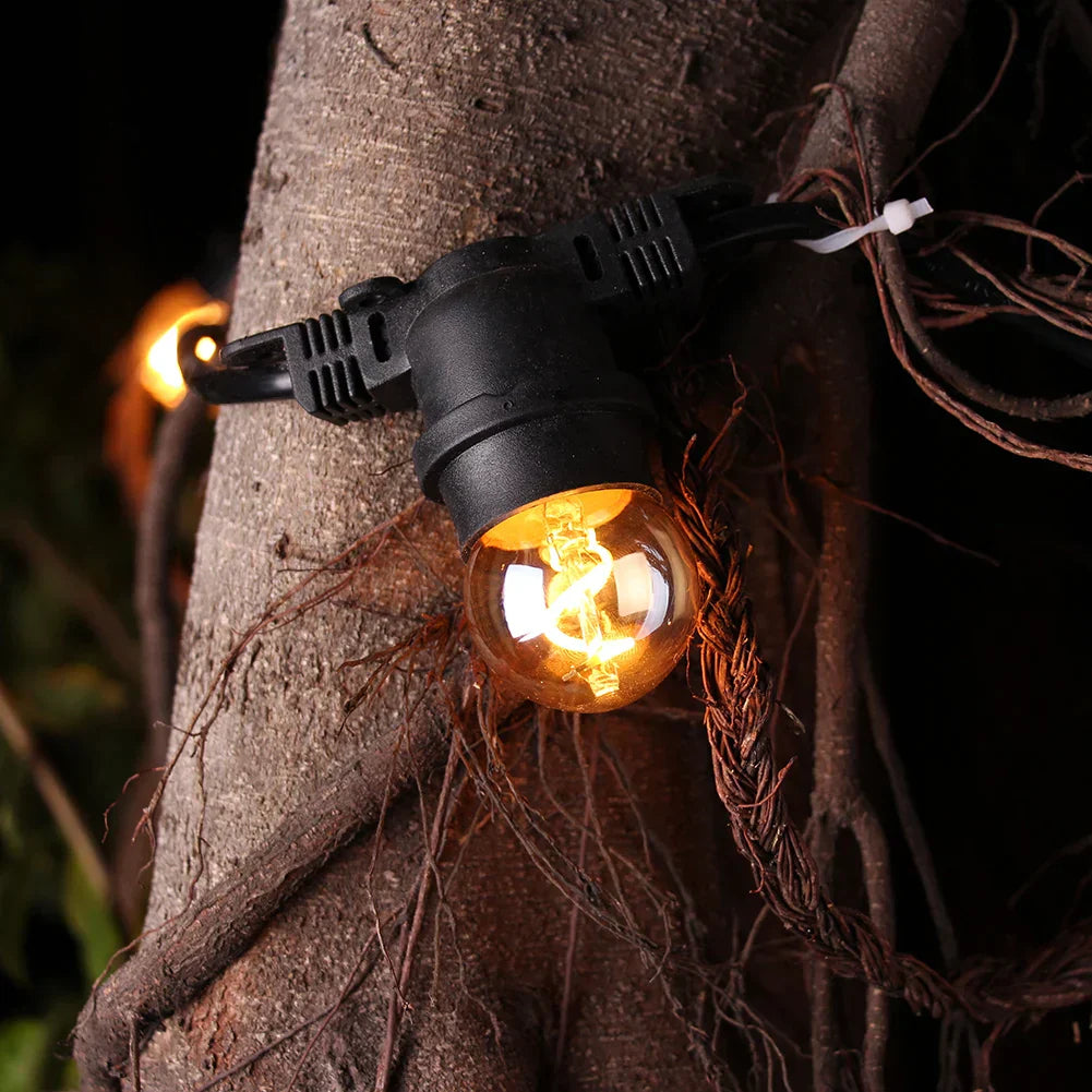 Decorbites™ G40 Edison LED-Birnen 2W E27 220V Warmweiß Filamentlampe für Zuhause Garten Bar