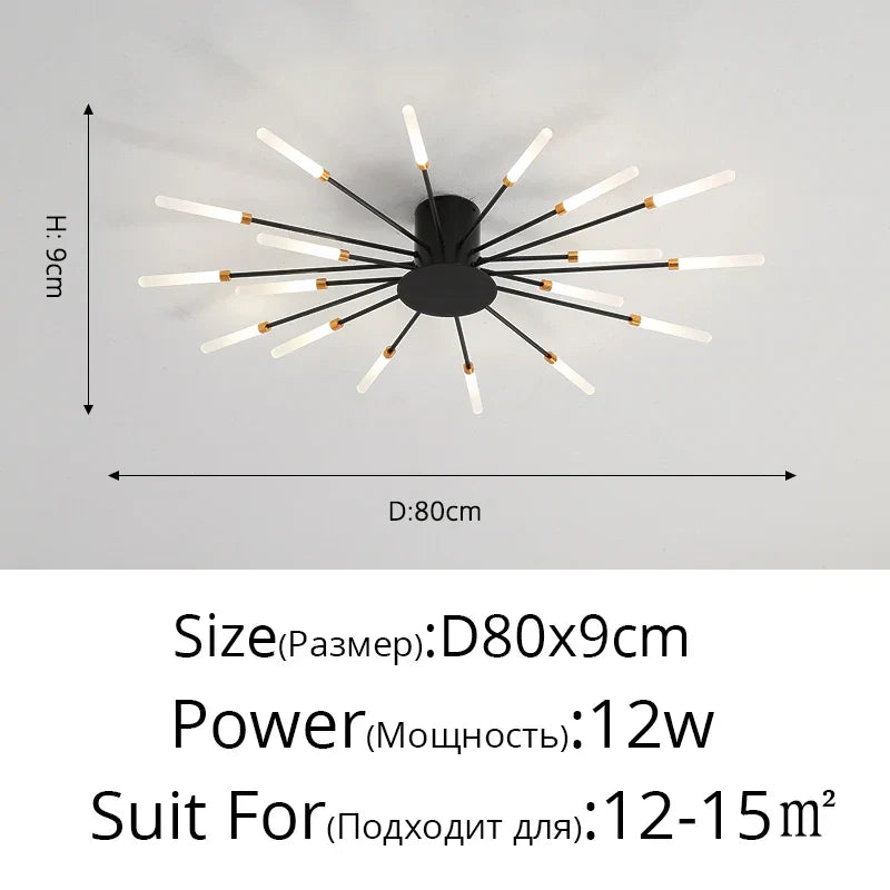 Decorbites™ LED-Akrylfußbodenleuchte für Schlafzimmer Flur Wohnzimmer Kinderzimmer, moderne Leuchte
