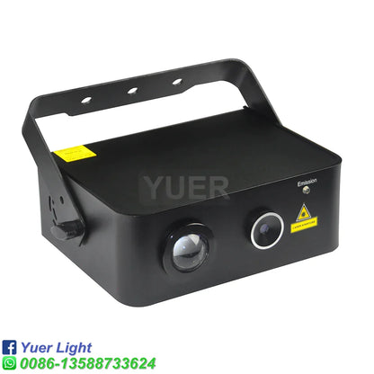 Decorbites™ LED Wasser+RG-Laserlicht DJ-Disco-Bühnenprojektor