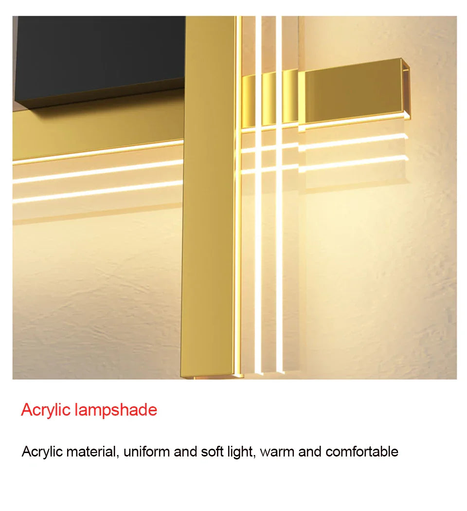 Decorbites™ LED-Aluminium-Wandleuchte für Schlafzimmer Wohnzimmer Heimdekoration