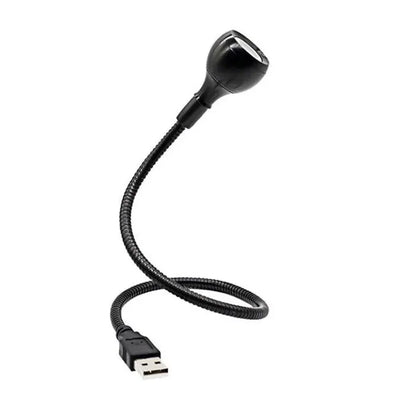 Decorbites™ LED-Buchlampe Schwarz Silber Clip-On Schreibtischlampe Flexible Leselampe