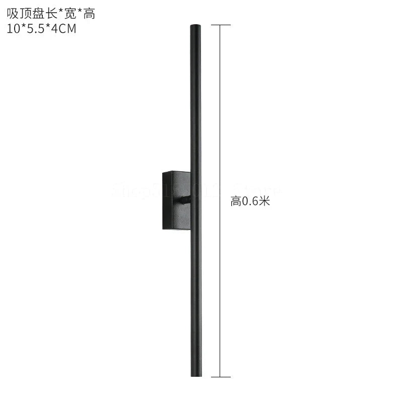 Gold LED Wall Light Linear 120cm Bathroom Mirror