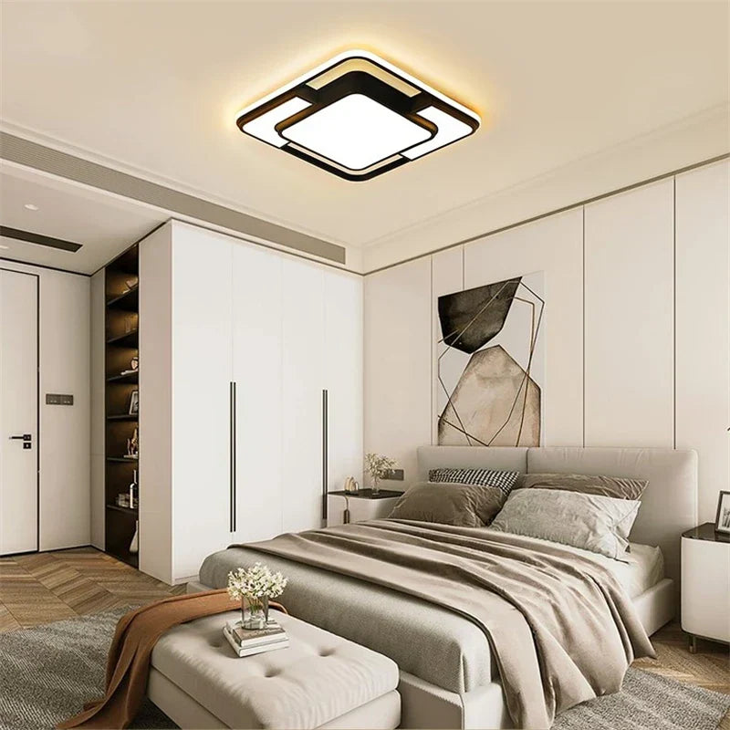 Decorbites™ Geometrische LED-Deckenleuchte: Moderne nordische Lichtluxus für die Wohnzimmerdekoration