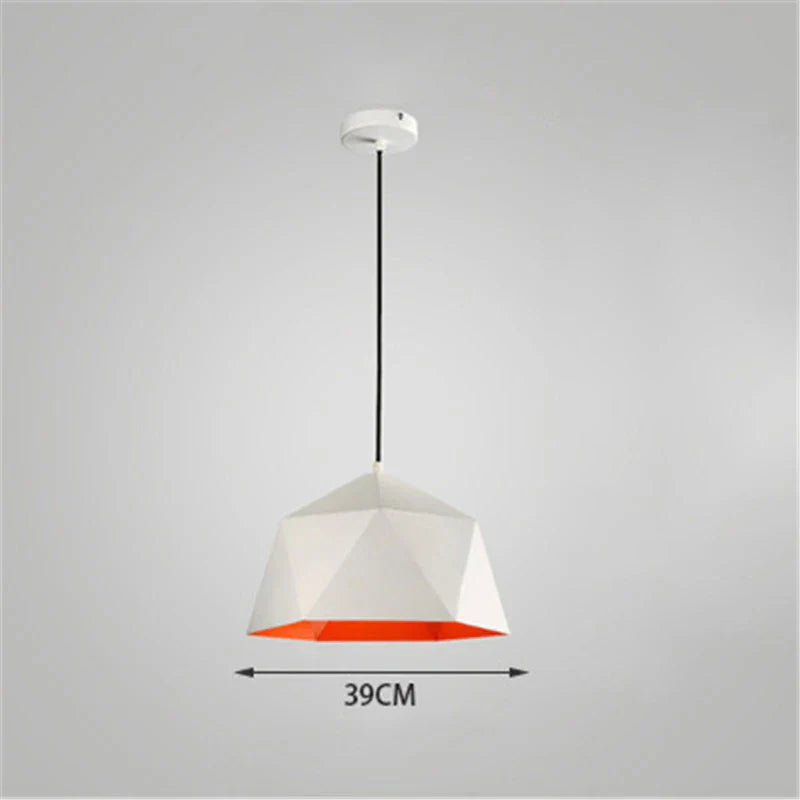 Decorbites™ Eisen-Diamant-Hängeleuchter Moderne Geometrie Pendelleuchten für Wohnzimmer & Café