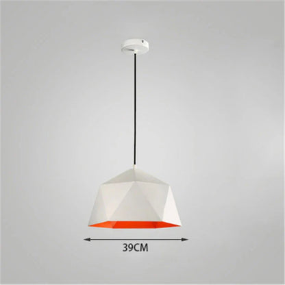Decorbites™ Eisen-Diamant-Hängeleuchter Moderne Geometrie Pendelleuchten für Wohnzimmer & Café
