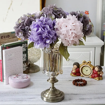 Decorbites™ Hortensienzweig Seidenblume Hochwertige Künstliche Party-Raum-Dekoration