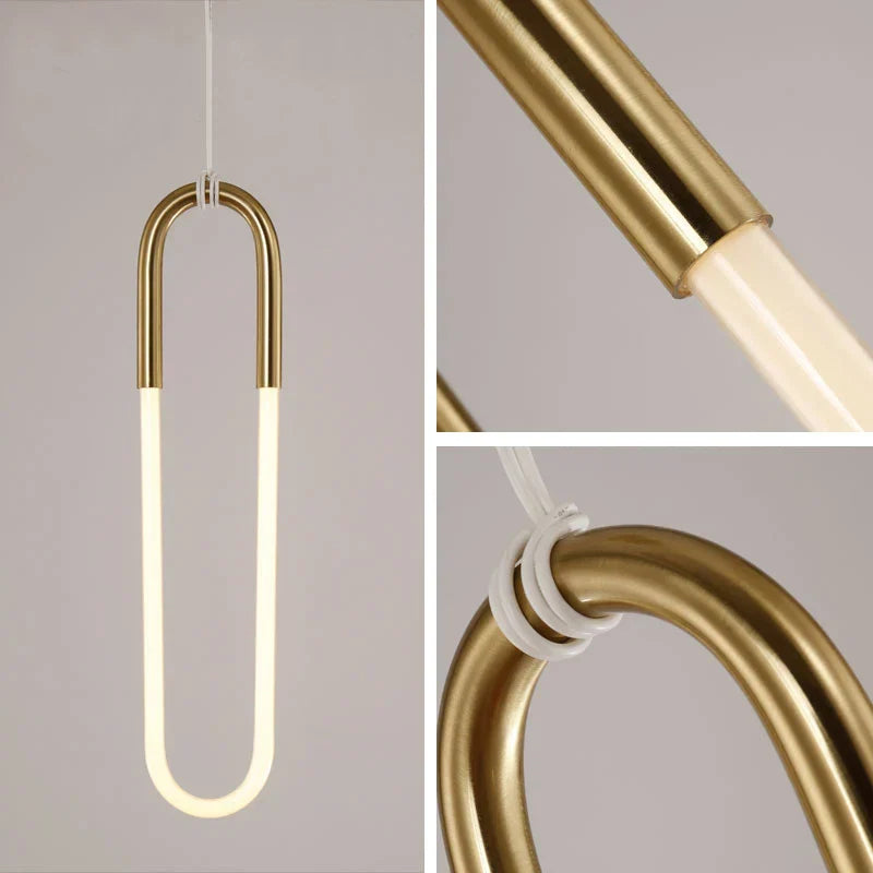 DecorBites™ Gold Pendant Lights Energy Saving for Living Room Hanglamp