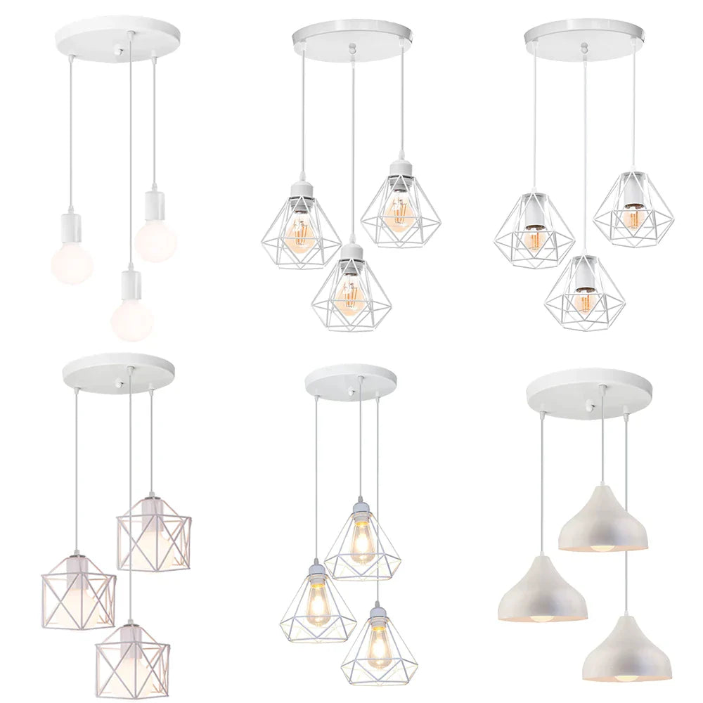 Decorbites™ Eisenkäfig-Hängeleuchten | Moderne Deckenleuchter für Wohnzimmer & Küche
