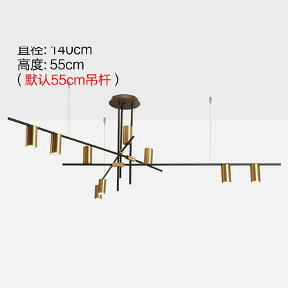 Decorbites™ Goldene Kronleuchter Lampe Modernes Designer-Kunstwerk für Wohnzimmer und Esszimmer E27