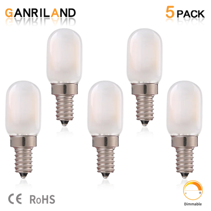 DecorBites™ LED Filament Tube Bulb Warm White 2700K Frosted Glass T22 220V Edison Lamp