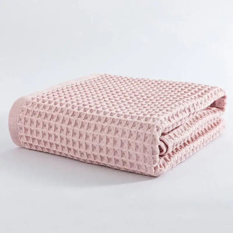 Decorbites™ Baumwoll-Waffel-Badhandtuch - 70*140, Unisex