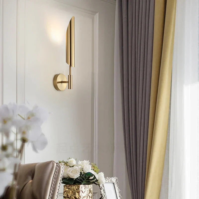 Decorbites™ Goldene Wandlampe Luxus Wohnzimmer Schlafzimmer Deko Wandleuchte
