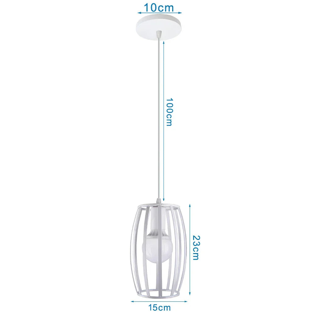 Decorbites™ Industrielle Pendelleuchten: Moderne LED-Hängeleuchten für die Dekoration im Wohnzimmer, Küche und Zuhause
