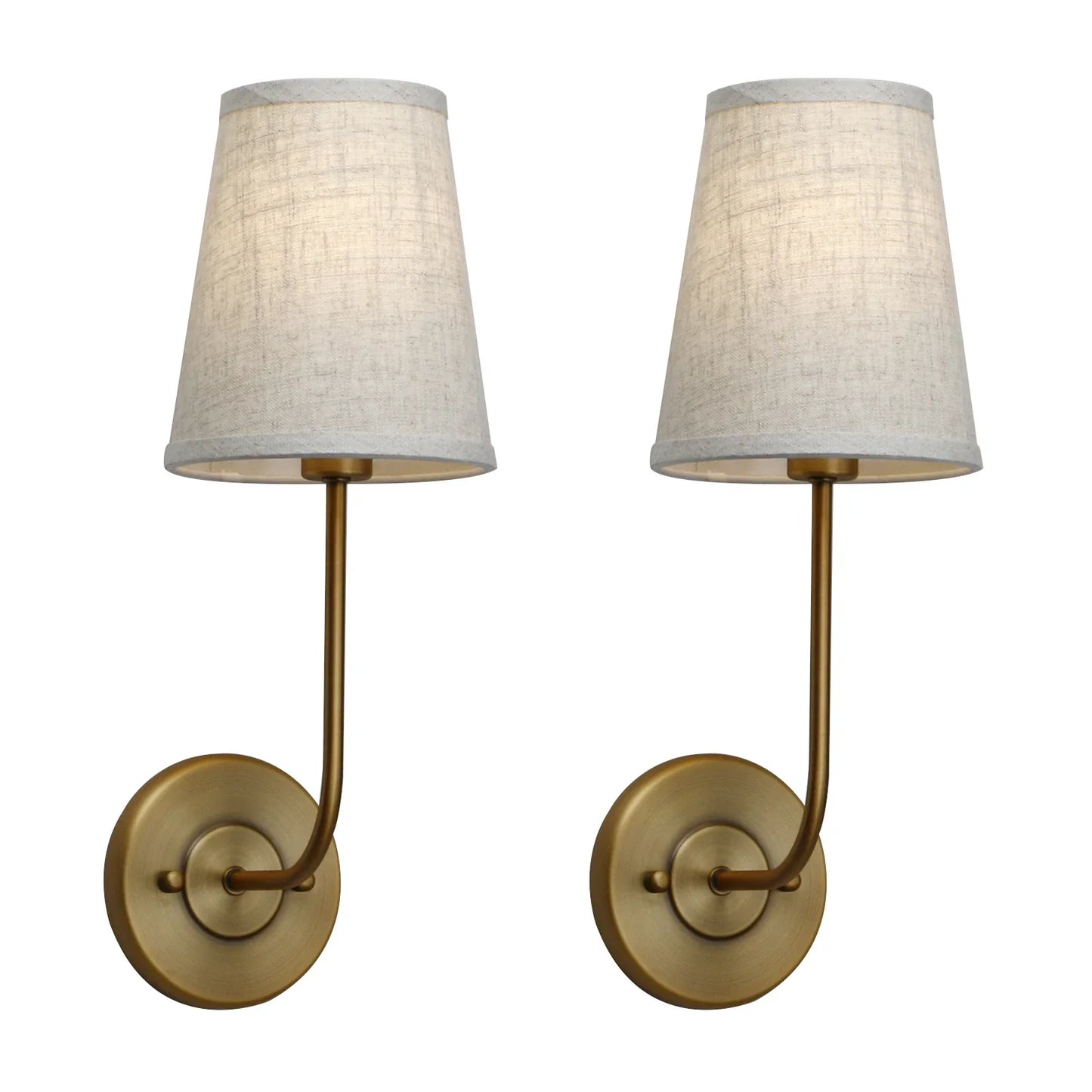 Decorbites™ Industrieller Auslauftrichter-Wandleuchte-Set: Klassischer Landhausstil, Schlafzimmer-Leselampe