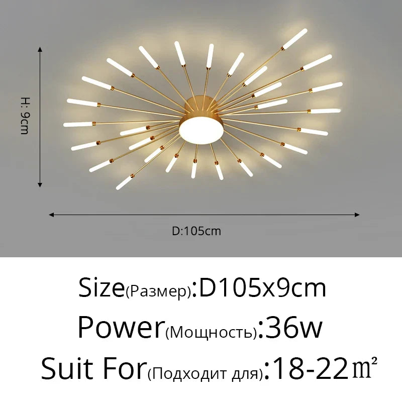 Acrylic Modern Ceiling Light