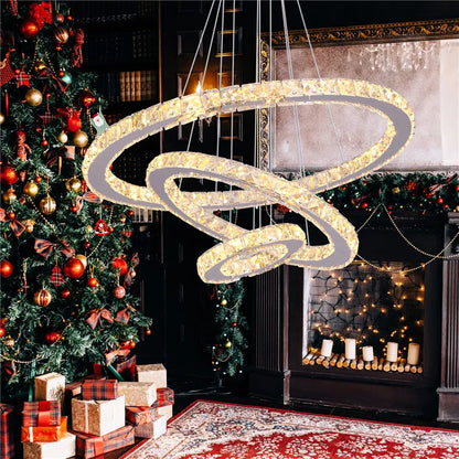 Decorbites™ Kristall-LED-Hängeleuchter, moderner nordischer Deckenleuchter für Wohn- und Esszimmer