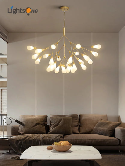 Decorbites™ Elegante Leuchtkäfer-Lüster – Luxuriöse nordische Beleuchtung für Schlafzimmer & Restaurant