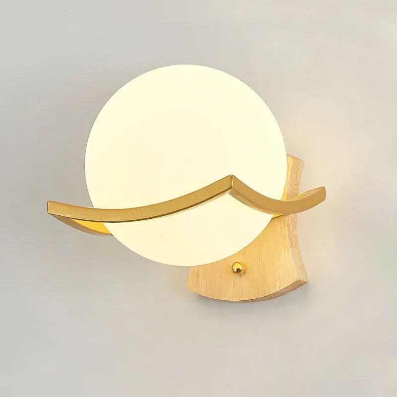 Decorbites™ Eisen-Wandlampe mit Glasball, elegante Wandlampe für Treppen und Lesen im Zuhause
