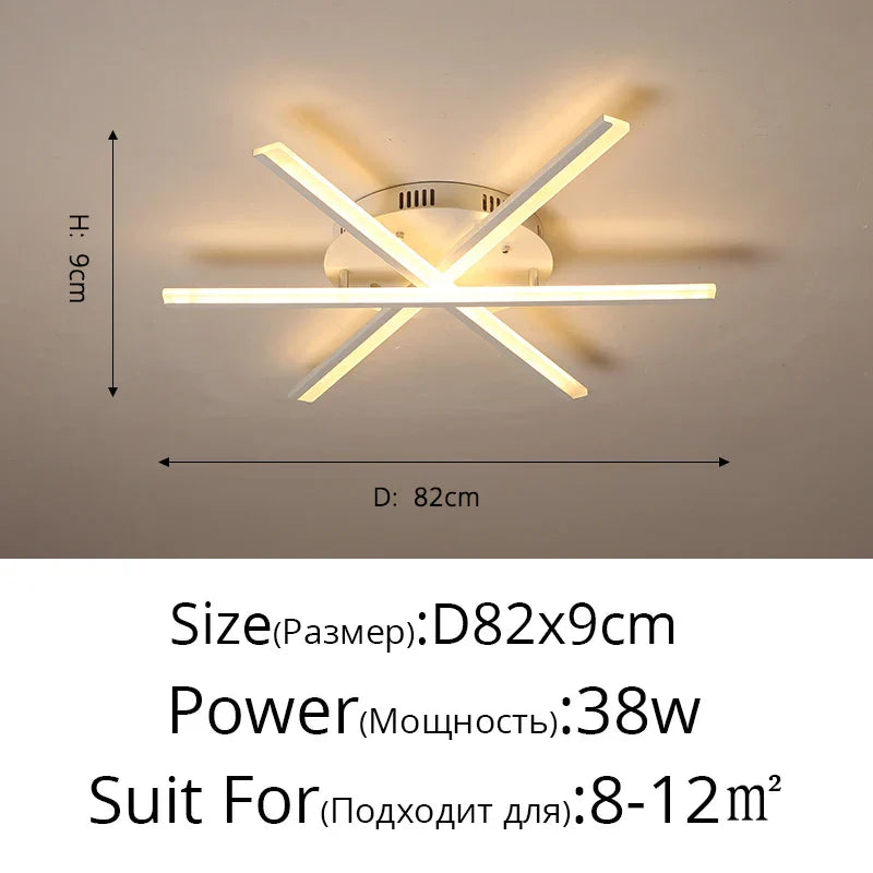Decorbites™ LED-Deckenleuchter Innenbeleuchtung Wohnzimmer Schlafzimmer Flur Gang Leuchterarmatur
