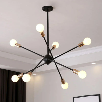 Decorbites™ LED-Deckenleuchter: Modernes & Industrielles Sputnik-Design für Wohnzimmer & Schlafzimmer