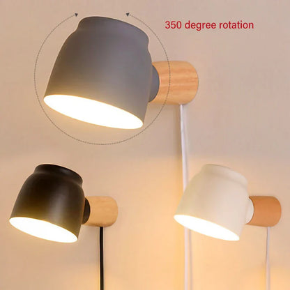 Decorbites™ LED-Wandleuchte mit E14-Lichtquelle und Schalter für die Innenbeleuchtung