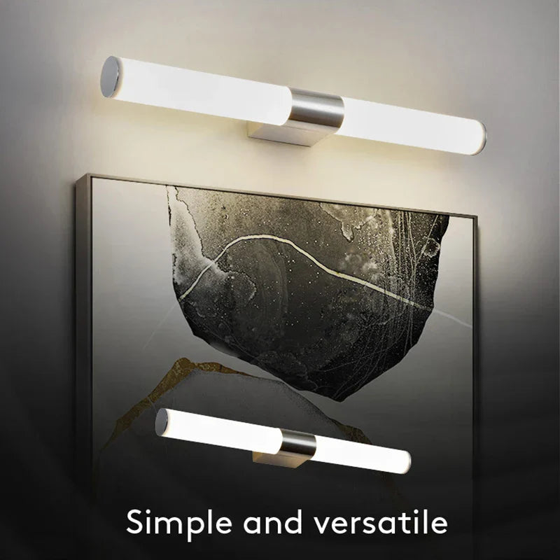 Decorbites™ LED-Acrylic-Wandleuchte für Badezimmer & Schlafzimmer, modernes Minimaldesign, antiebdunstende Sconces