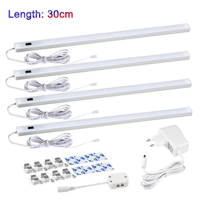 DecorBites™ LED Under Cabinet Light Hand Sweep Switch Sensor Lamp Night Lights