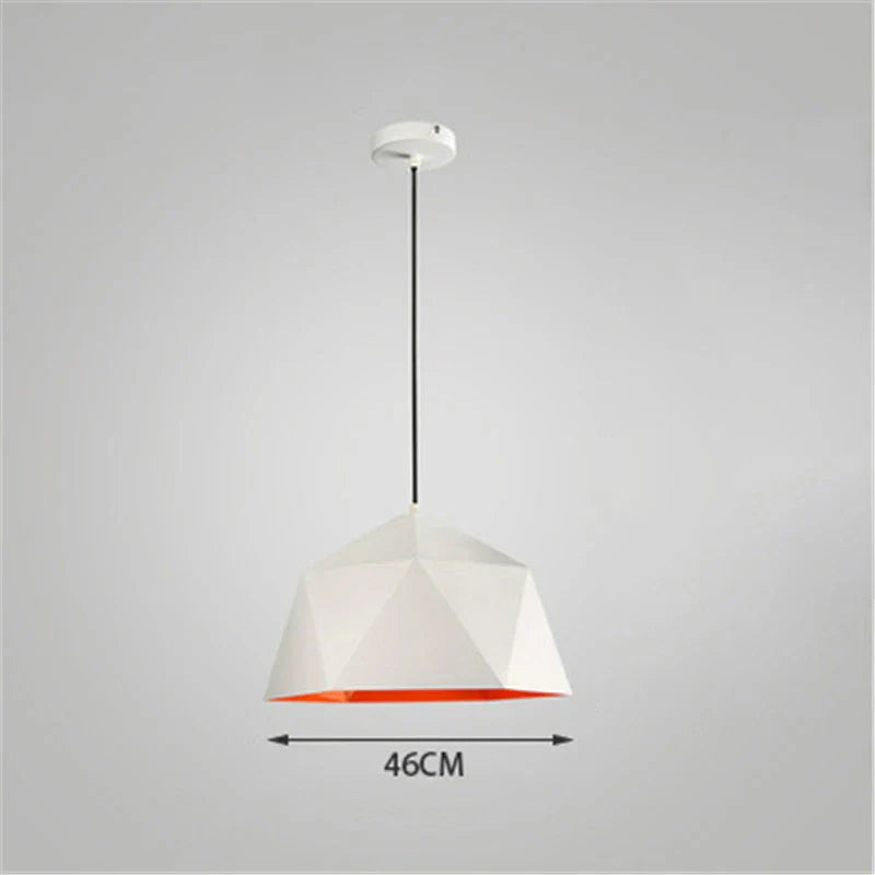 Decorbites™ Eisen-Diamant-Hängeleuchter Moderne Geometrie Pendelleuchten für Wohnzimmer & Café