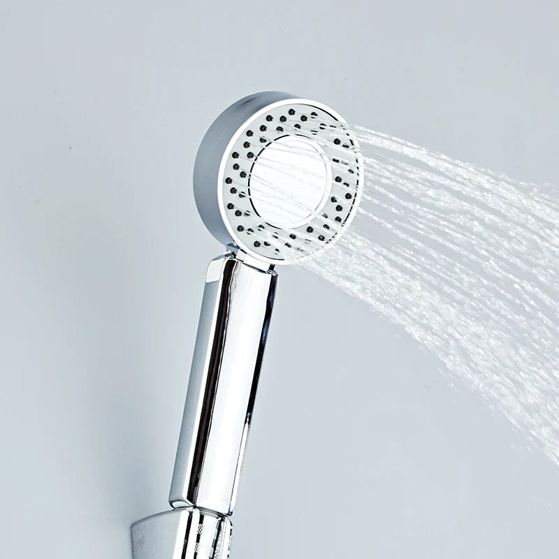 DecorBites™ Double-sided High Pressure Showerhead with Shower Gel Container