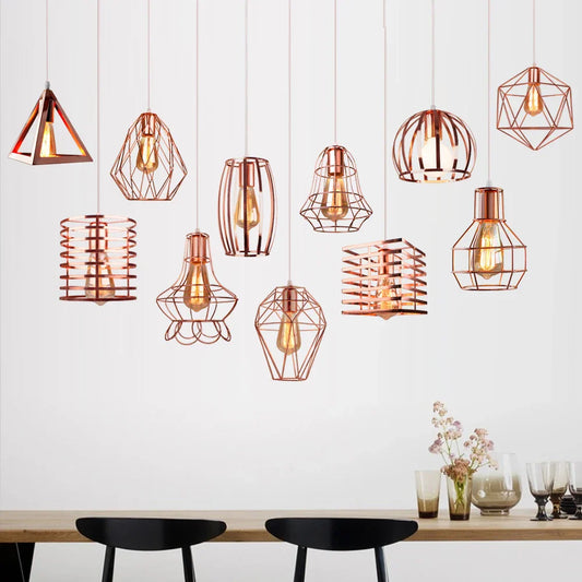 Decorbites™ Industrielle Pendelleuchten E27 LED Hängelampe Moderne Loft-Beleuchtung für Zuhause