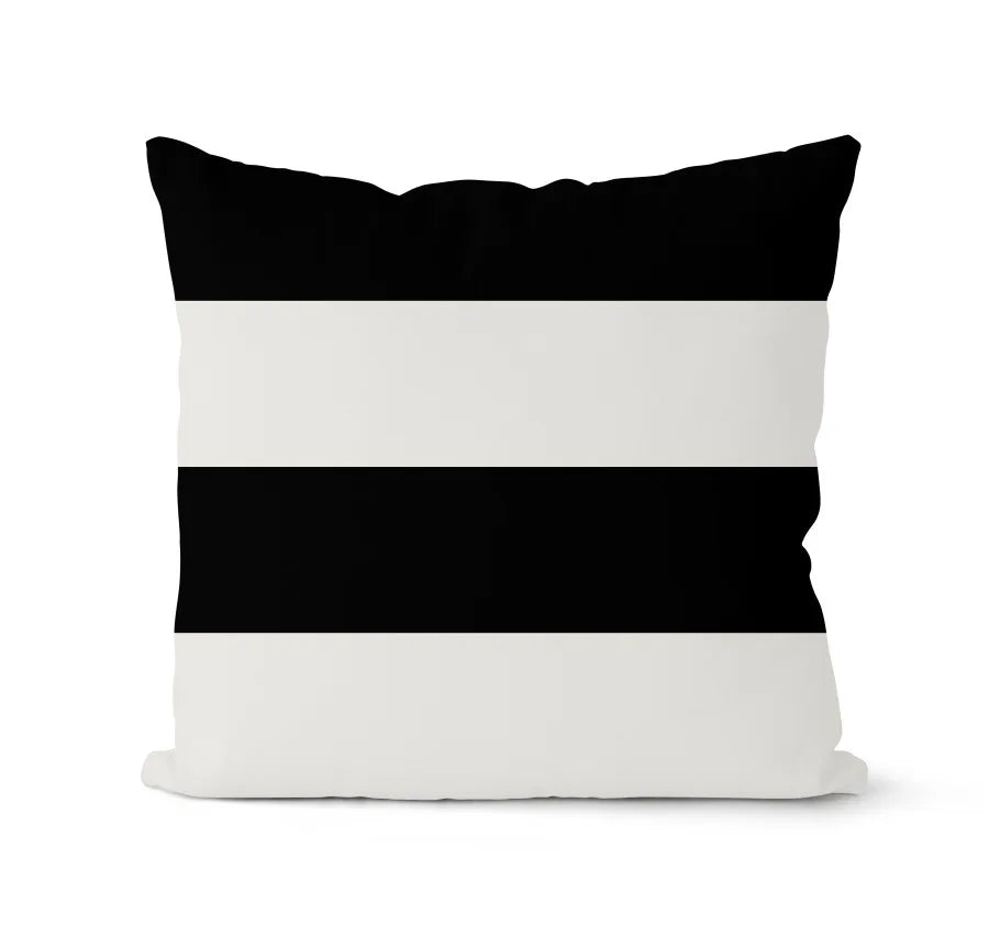 DecorBites™ Geometric Black & White Pillowcase Set – Home Sofa Decoration Cushion