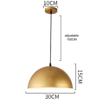 Decorbites™ Gold-Schmiedeeisen-Kronleuchter-Hängeleuchte, E27 LED, nordisch-retro Stil