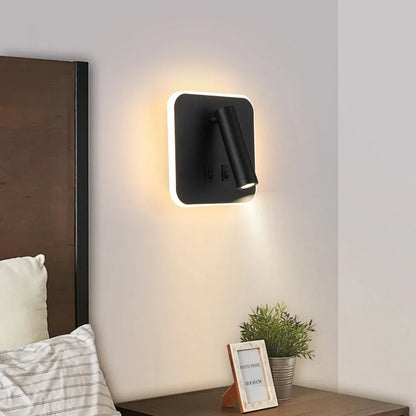 Decorbites™ verstellbare 10W Wandleuchte mit Schalter – Hotel, Schlafzimmer, Studierzimmer, Lesen
