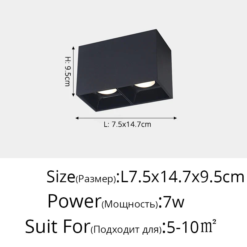 LED Adjustable Ceiling Spotlight