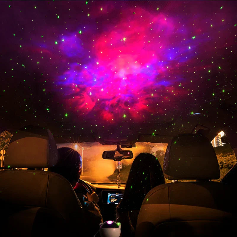 Decorbites™ Astronauten-Himmelprojektor-Nachtlicht: USB-Schlafzimmer-Tischlampe & Wohnraumdekoration