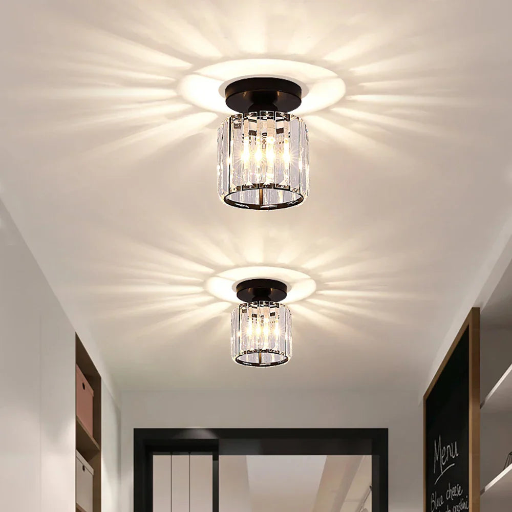 Decorbites™ Kristall-Gangkorridor-Deckenleuchte – Moderne Luxus-Innenhängeleuchte