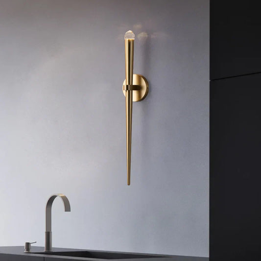 DecorBites™ Crystal Minimalist Wall Sconce Luxury Bedroom Light