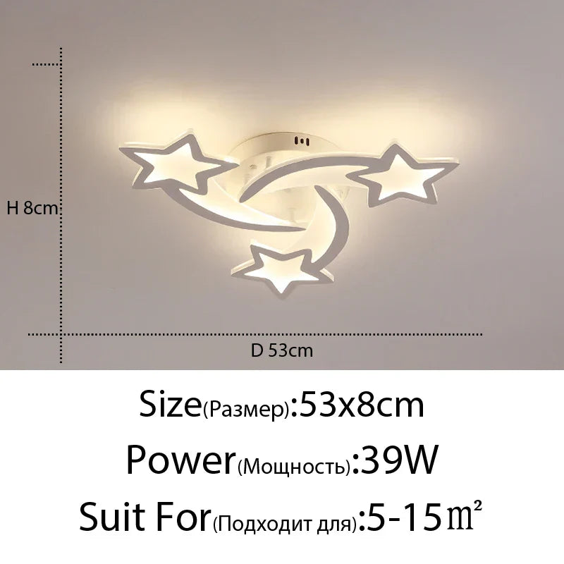 Decorbites™ LED-Kronleuchter: Moderne dimmbare Innenbeleuchtung für Schlafzimmer, Flur, Wohnzimmer