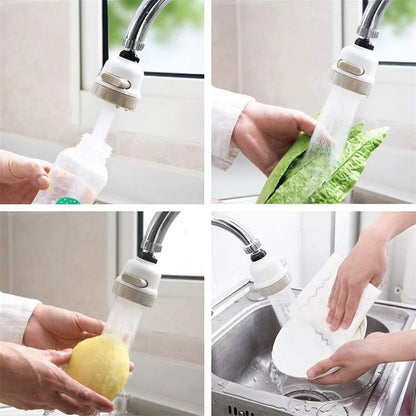 Decorbites™ 3-Modus-Wasserhahn-Aerator Hochdruckfilter-Sprühdüse Rotierbarer Diffusor-Aerator