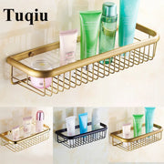 Gold Brass Bathroom Shelf