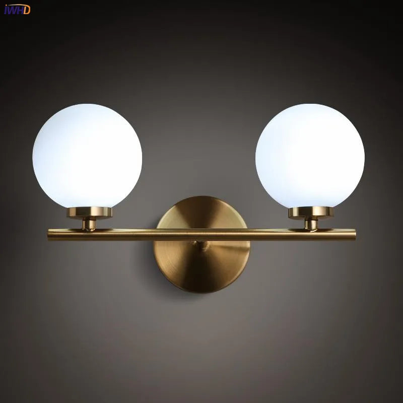 DecorBites™ Glass Ball LED Wall Lights Modern Wall Lamp Sconce for Home Lighting