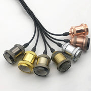 Decorbites™ Industrielle Hängeleuchte Lampe E27 90-265V Edison-Glühbirnenfassung Loft-Heimdekoration