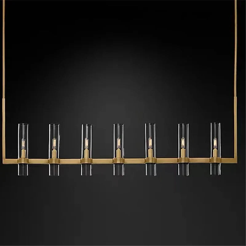 Decorbites™ Glas-Hängelampe mit E14 LED, Chrom-Finish, Retro-Design